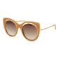 Ana Hickmann Brown Acetate Sunglasses