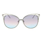 Ana Hickmann Gray Metal Sunglasses