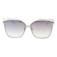 Ana Hickmann Gray Metal Sunglasses