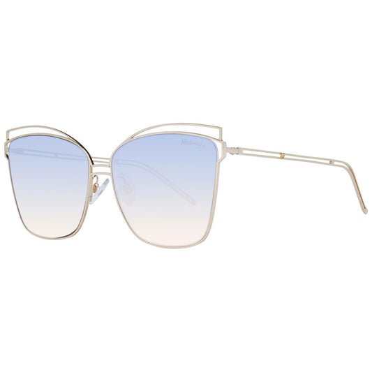 Ana Hickmann Gold Metal Sunglasses