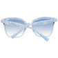 Ana Hickmann Gray Metal Sunglasses