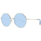 Ana Hickmann Gold Metal Sunglasses