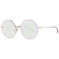 Ana Hickmann Gold Metal Sunglasses