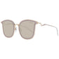 Ana Hickmann Gold Metal Sunglasses