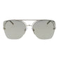 Ana Hickmann Gray Metal Sunglasses