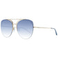 Ana Hickmann Gold Metal Sunglasses