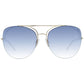 Ana Hickmann Gold Metal Sunglasses