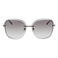 Ana Hickmann Gray Metal Sunglasses