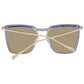 Ana Hickmann Gold Metal Sunglasses