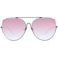 Ana Hickmann Black Metal Sunglasses