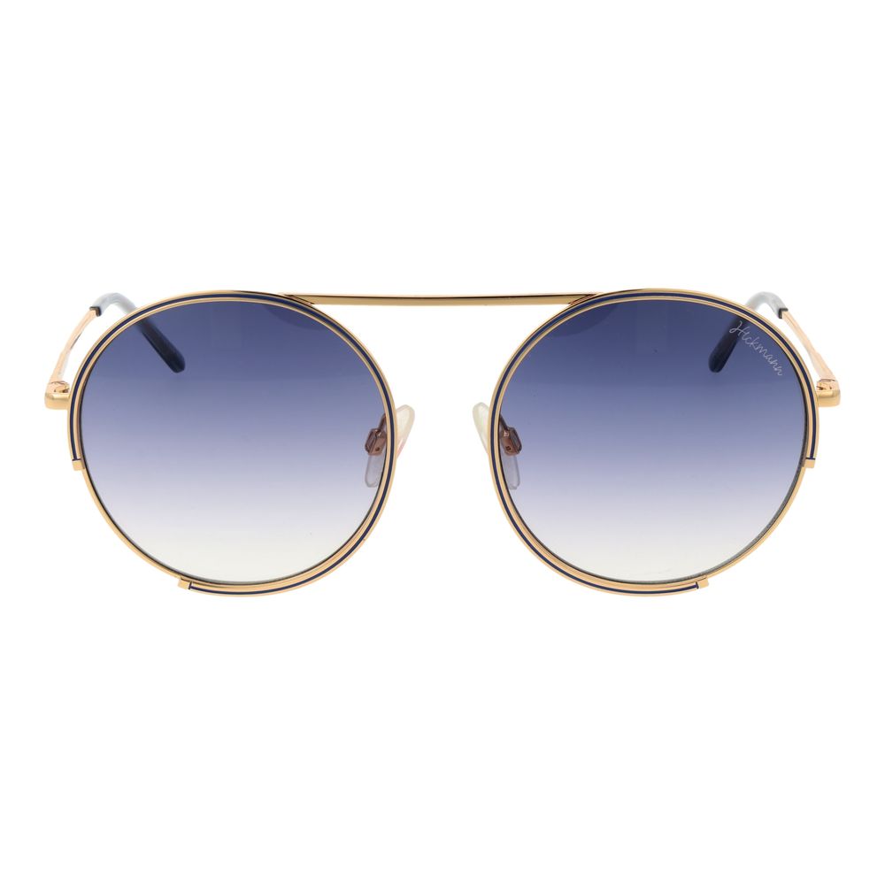 Ana Hickmann Gold Metal Sunglasses
