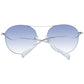 Ana Hickmann Gray Metal Sunglasses