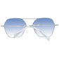 Ana Hickmann Gray Metal Sunglasses