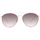 Ana Hickmann Gold Metal Sunglasses