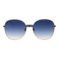 Ana Hickmann Gold Metal Sunglasses