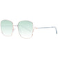 Ana Hickmann Gold Metal Sunglasses