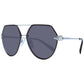 Ana Hickmann Gray Metal Sunglasses
