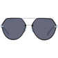 Ana Hickmann Gray Metal Sunglasses