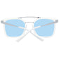 Ana Hickmann White Metal Sunglasses