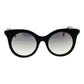 Ana Hickmann Black Plastic Sunglasses