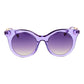 Ana Hickmann Purple Plastic Sunglasses