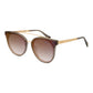 Ana Hickmann Brown Metal Sunglasses