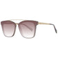 Ana Hickmann Brown Metal Sunglasses
