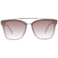 Ana Hickmann Brown Metal Sunglasses