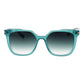 Ana Hickmann Blue Acetate Sunglasses