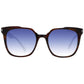 Ana Hickmann Brown Acetate Sunglasses