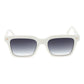 Ana Hickmann White Acetate Sunglasses