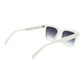 Ana Hickmann White Acetate Sunglasses