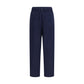 Brunello Cucinelli Blue Wool Oves Aries Pants
