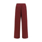 Brunello Cucinelli Bordeaux Cotton Athletic Pants