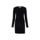 Lemaire Black Cotton Casual Dress