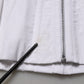 Dolce & Gabbana White Brown Cotton Sleeveless Corset Top