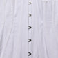 Dolce & Gabbana White Brown Cotton Sleeveless Corset Top