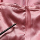 Dolce & Gabbana Pink Silk Satin Padded Bra Corset Style Top