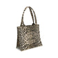 Ganni Brown Recycled Cotton Shoulder Bag