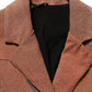 Lamberto Petri Top Multicolor Gradient Crochet Shawl Cardigan Women