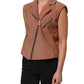 Lamberto Petri Top Multicolor Gradient Crochet Shawl Cardigan Women