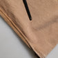Dolce & Gabbana Brown Cotton Logo Patch Round Neck T-shirt