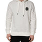 Dolce & Gabbana White Cotton Hooded Sweatshirt Sweater