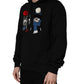 Dolce & Gabbana #dgfamily Black Cotton Hooded Men Sweatshirt Sweater