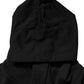Dolce & Gabbana #dgfamily Black Cotton Hooded Men Sweatshirt Sweater
