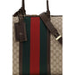 Gucci Beige Cotton Shoulder Bag