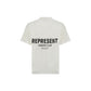 Represent White Cotton T-Shirt