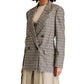 Brunello Cucinelli Brown Alpaca Leather Blazer