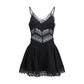 Charo Ruiz Black Cotton Casual Dress
