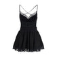Charo Ruiz Black Cotton Casual Dress